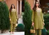 Jasleen By Lily And Lali Viscose Simar Silk Handwork Wholesale Co Ord Set In India